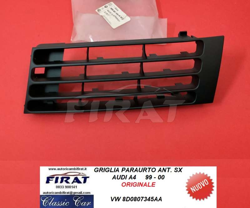 GRIGLIA PARAURTO AUDI A4 99-00 ANT.SX (8D0807345AA)